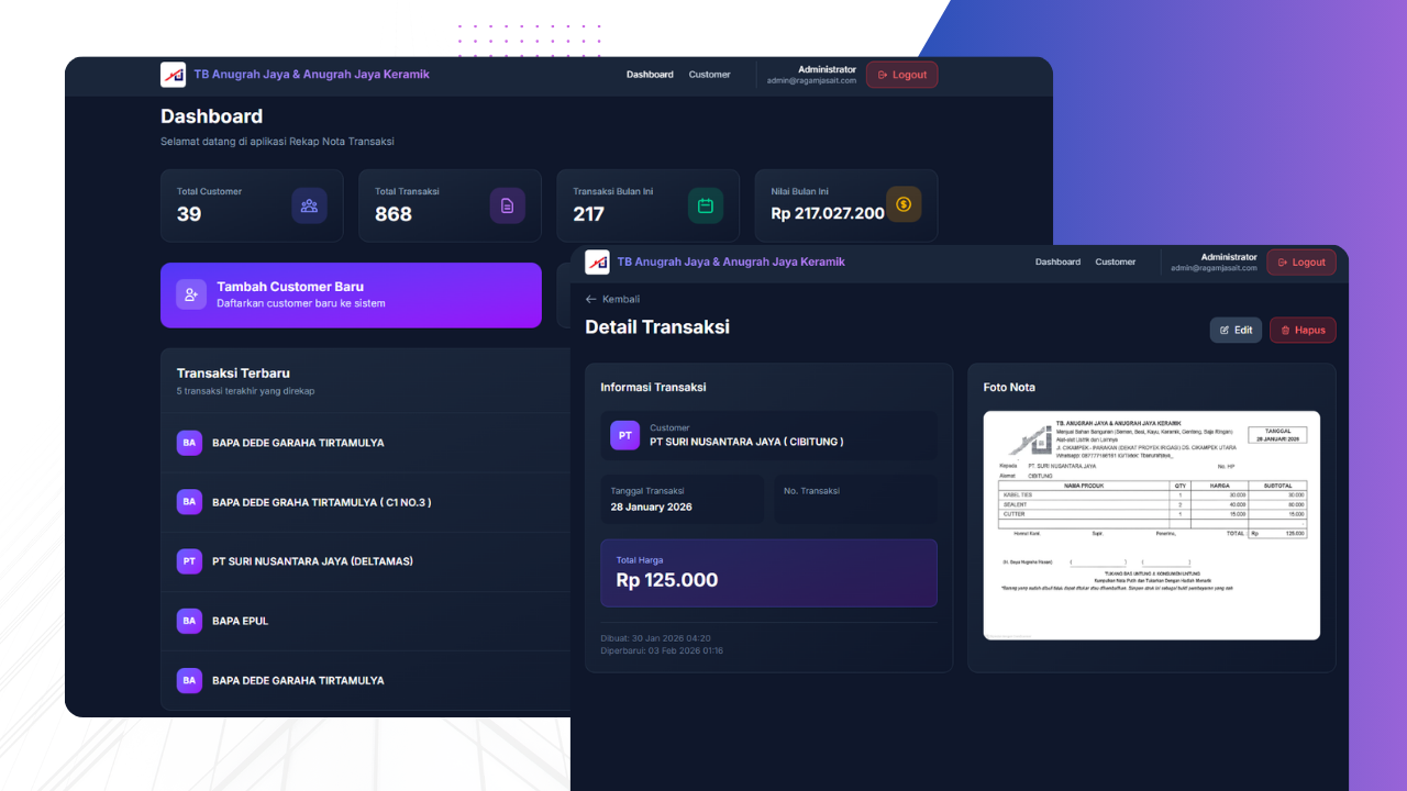 Screenshot Portofolio Sistem Informasi 4